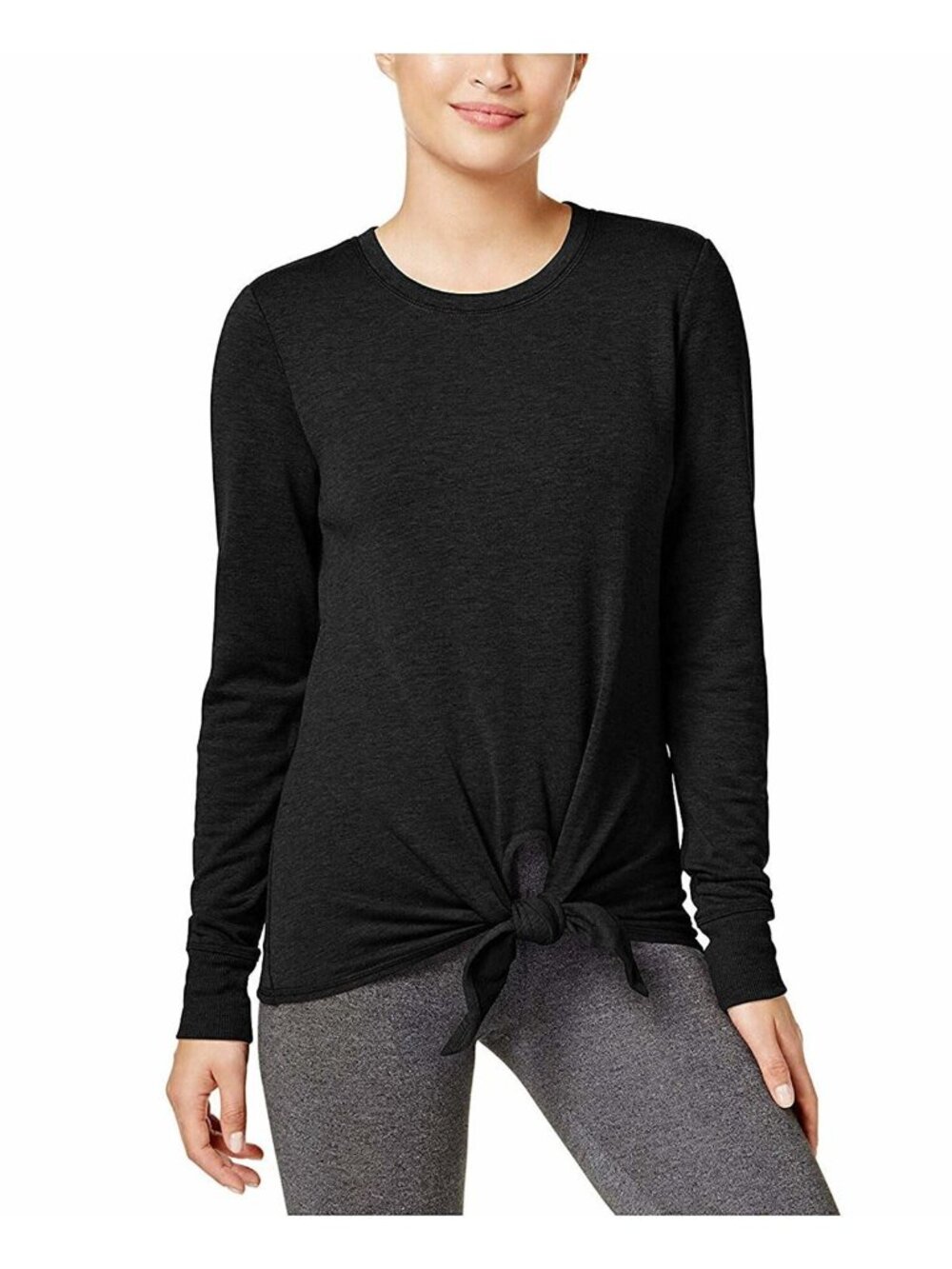 Ideology Womens Knot Front Top